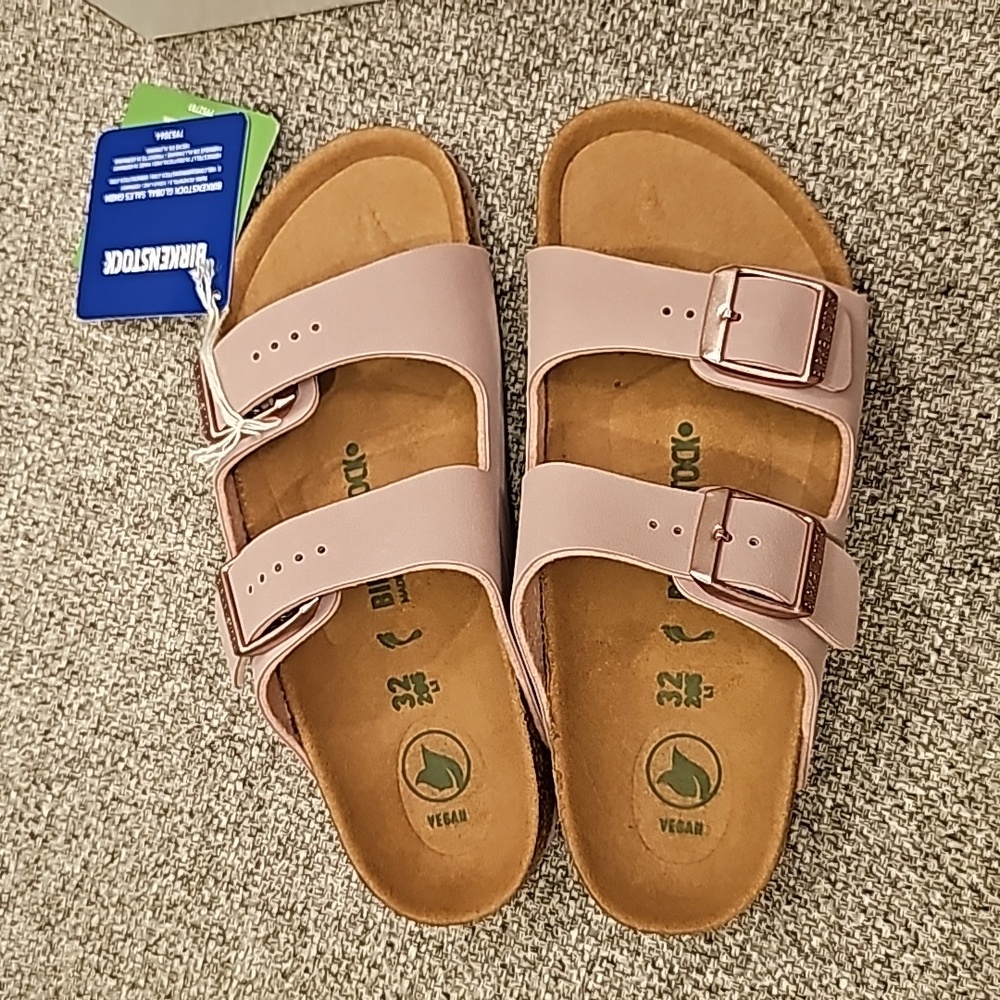 New with Box, Girls Birkenstock Arizona Sandals, Size 1.0 (US) - Picture 4 of 6